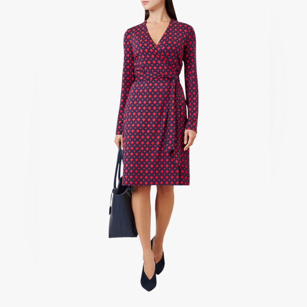 Hobbs London April Jersey Wrap Dress